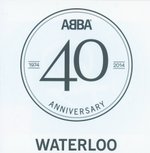 ABBA Waterloo CD single uitgegeven tijden de ABBA party bij Tate modern.