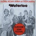 Mijn eerste singel Waterloo van ABBA, gekregen van mijn broer Ron in 1974.