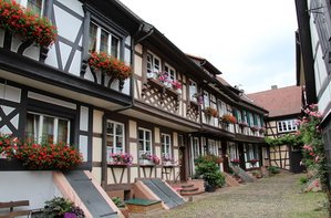 Oude huizen in Gengenbach