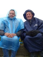 Peter en Paul zijn beschermd tegen de regen 16 april 2016