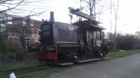Foto van een locomotor "Sik" in Haarlem, gemaakt door Oscar 11 februari 2016