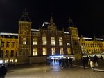 Amsterdam CS bij nacht 25 november 2017