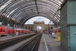 De grote overkapping van Station Dresden 31 augustus 2015