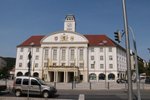 Het stadhuis van Sonneberg 29 augustus 2018