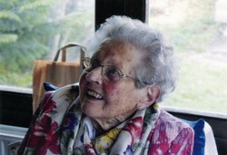 Tante Gerda is overleden op 90 jarige leeftijd