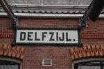 Prachtig detail van het station van Delfzijl 7 juli 2015