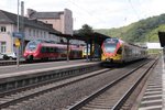 Treinen op station Dillenburg 16 september 2017