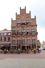 Toch wel een aparte stijl deze trapgevel in Doesburg 29 augustus 2016