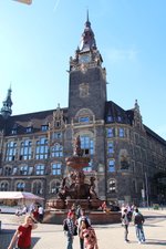 Het stadhuis van Wuppertal 30 augustus 2016