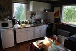 De keuken van ons 2e vakantiehuis in Erezee Belgie 2 september 2016