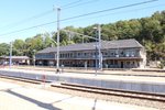 Het stationsgebouw van Jemelle 7 september 2016