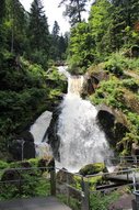 De beroemde waterval van Triberg